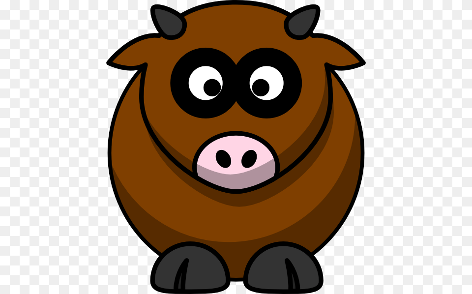 Brown Cow Clip Art, Device, Grass, Lawn, Lawn Mower Png