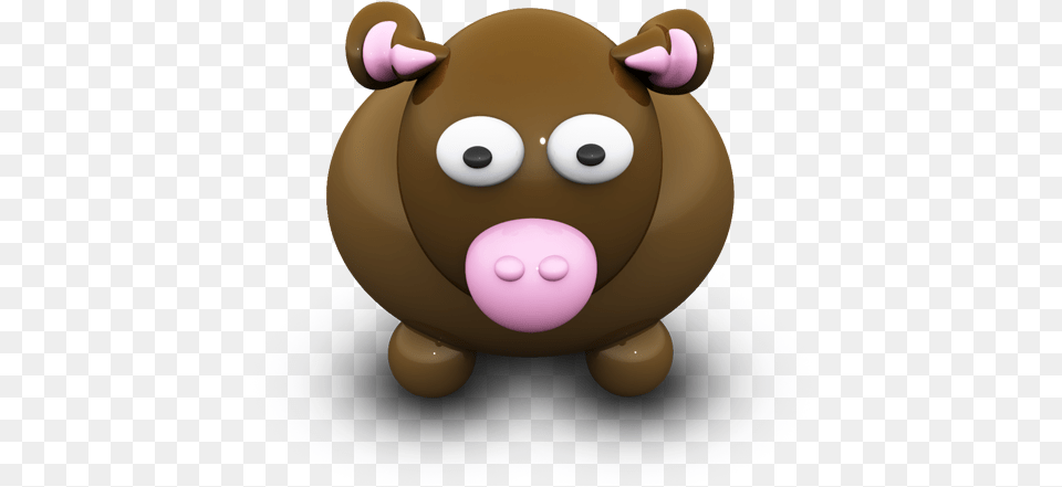 Brown Cow Icon All Animals Icons Softiconscom Brown Cow Cartoon, Bottle, Shaker Free Png Download
