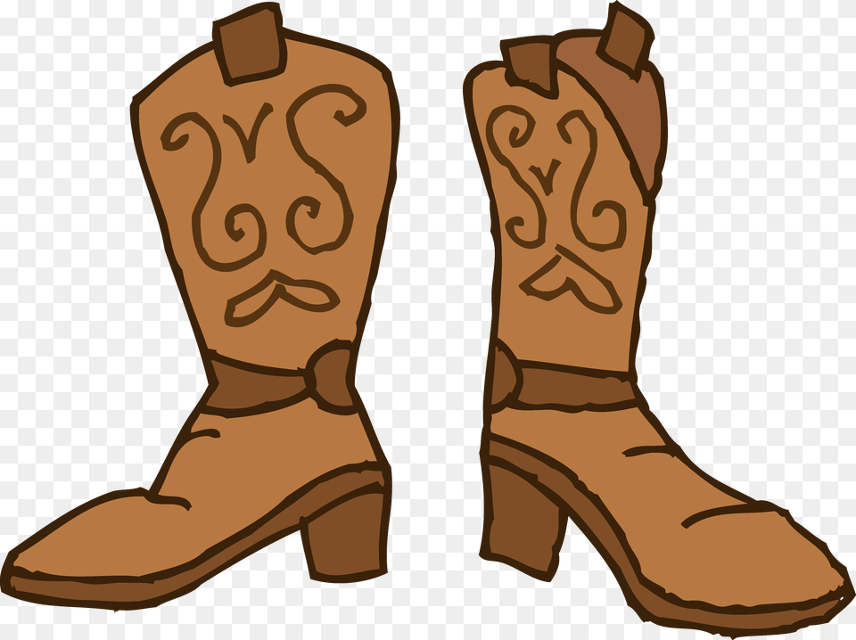 Brown Cowboy Boots Clipart Cowboy Boots Clipart, Boot, Clothing, Cowboy Boot, Footwear Png