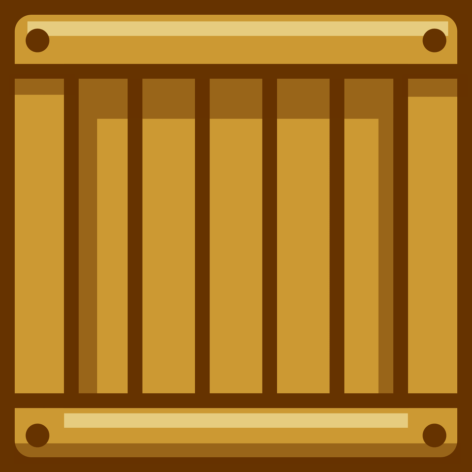 Brown Crate Clipart, Railing, Plate Rack, Fence Png