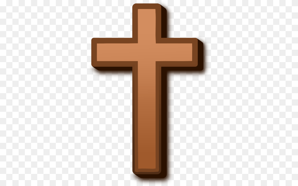 Brown Cross Clip Art, Symbol, Crucifix Png Image