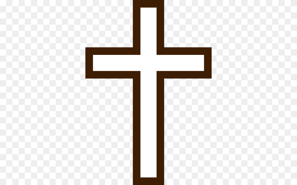 Brown Cross Clip Art, Symbol, Crucifix Png Image