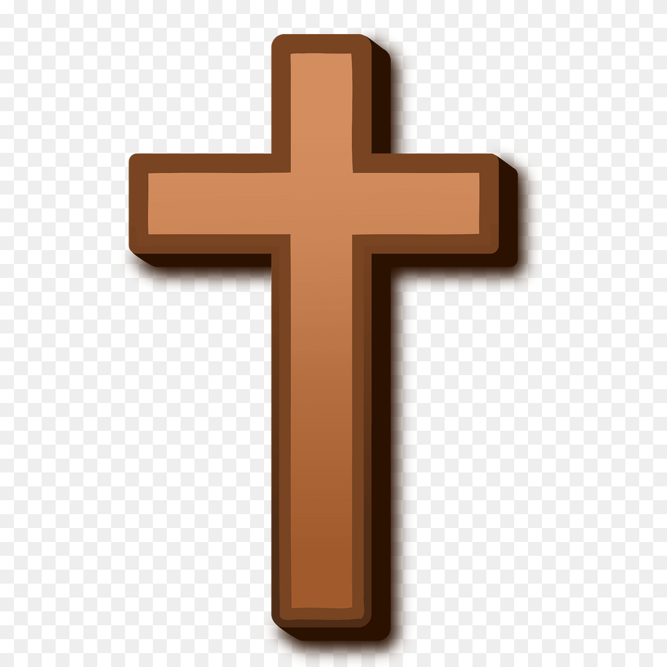 Brown Cross Clipart, Symbol, Crucifix Png