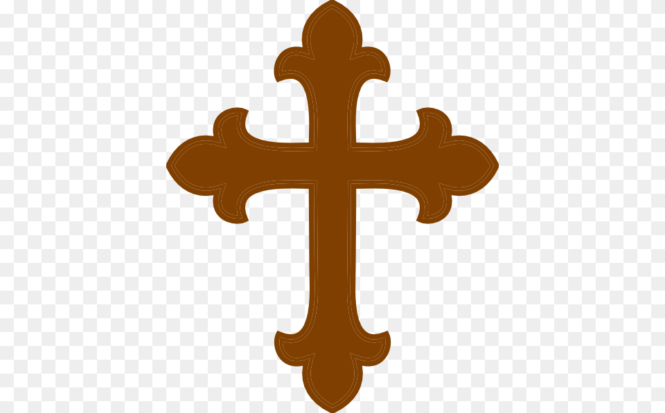 Brown Cross Cliparts, Symbol, Electronics, Hardware, Person Png