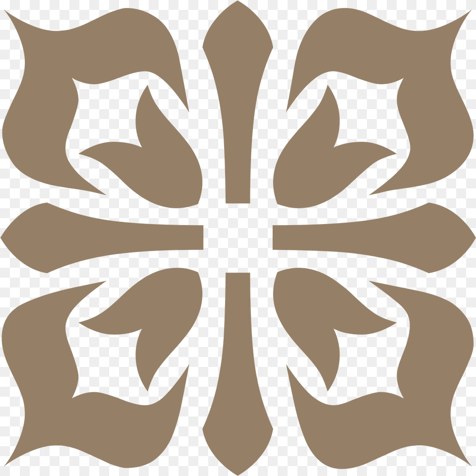 Brown Cross Ornament, Symbol, Logo Free Transparent Png