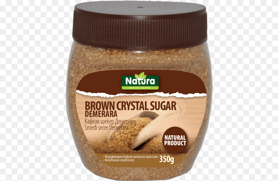 Brown Crystal Sugar Demerara Whole Grain, Food, Peanut Butter, Ketchup Png Image