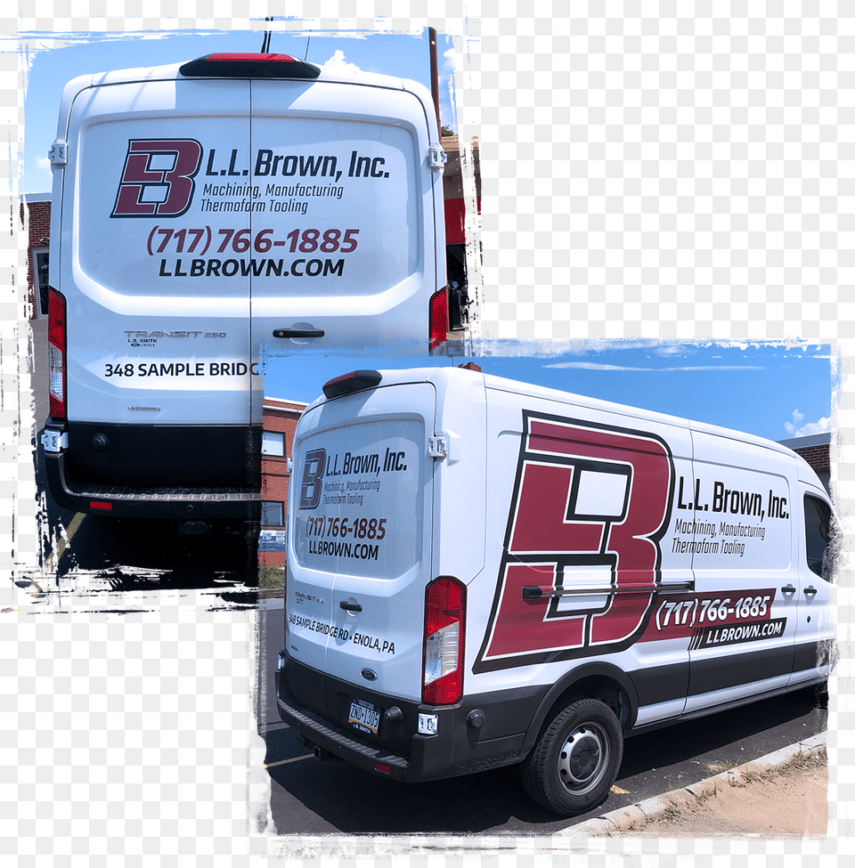 Brown Delivery Van Graphics Compact Van, Moving Van, Transportation, Vehicle, Car Png Image