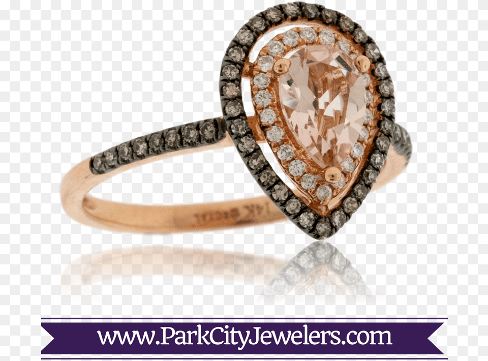 Brown Diamond And Tear Drop Morganite Ring Pave Diamond Snowflake Earrings, Accessories, Gemstone, Jewelry, Animal Png