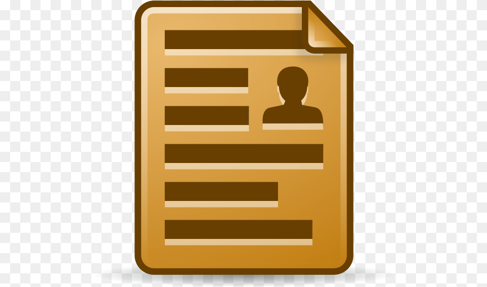 Brown Document Icon Icon, Person, Cabinet, Furniture, Wood Png