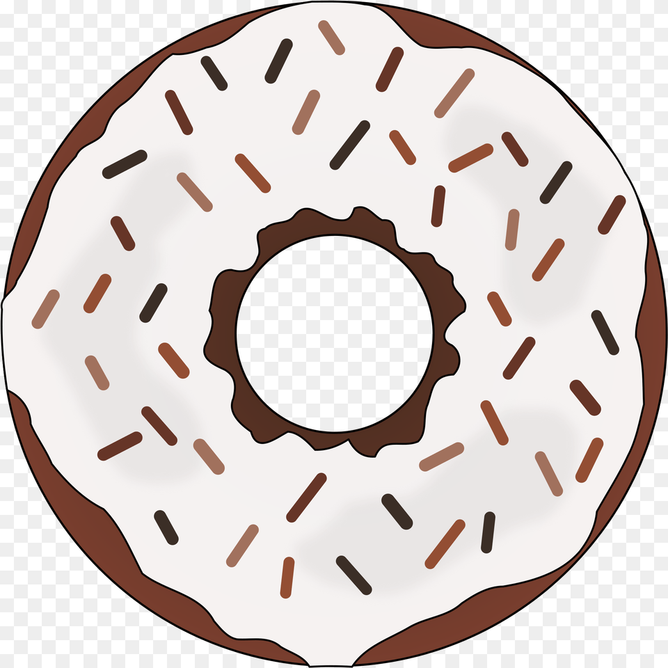 Brown Donut Clip Arts Donut Clip Art Brown, Food, Sweets, Birthday Cake, Cake Png