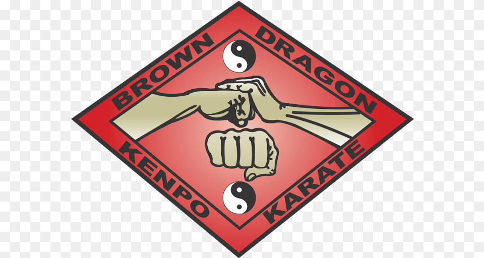 Brown Dragon Kenpo Karate Logo Illustration, Body Part, Hand, Person, Dynamite Free Transparent Png