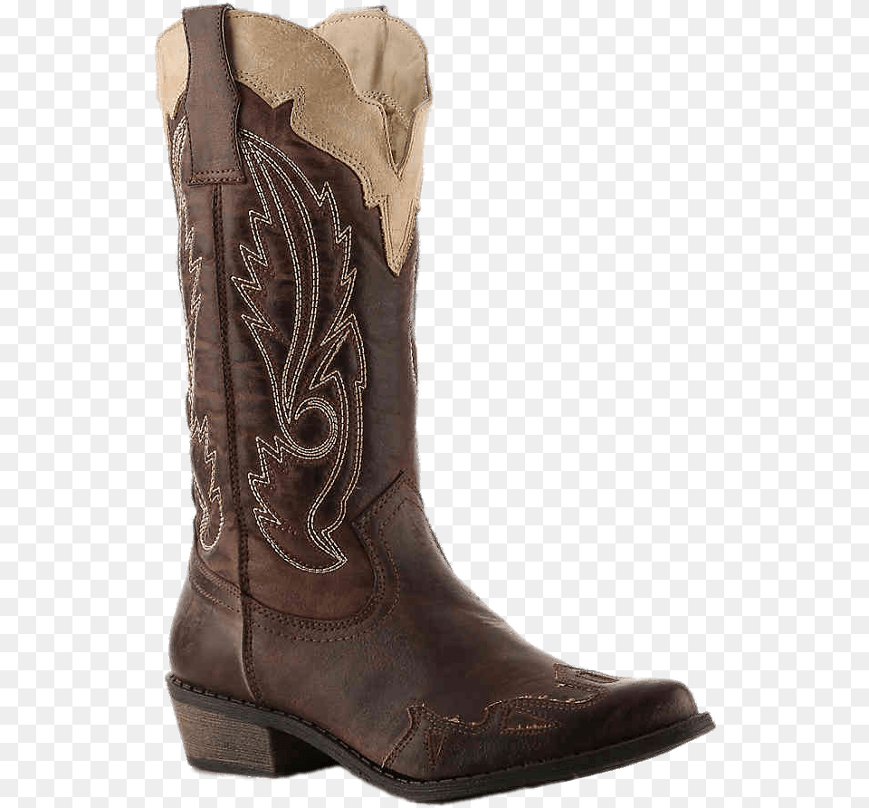 Brown Embroidered Women39s Cowboy Boot King Ranch Lucchese, Clothing, Footwear, Shoe, Cowboy Boot Free Png Download