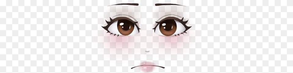 Brown Eyes Basics By Zellai Roblox Cute Eyes On Roblox, Body Part, Mouth, Person, Animal Free Png
