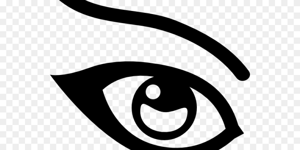 Brown Eyes Clipart Line Art Eye Icon, Gray Png