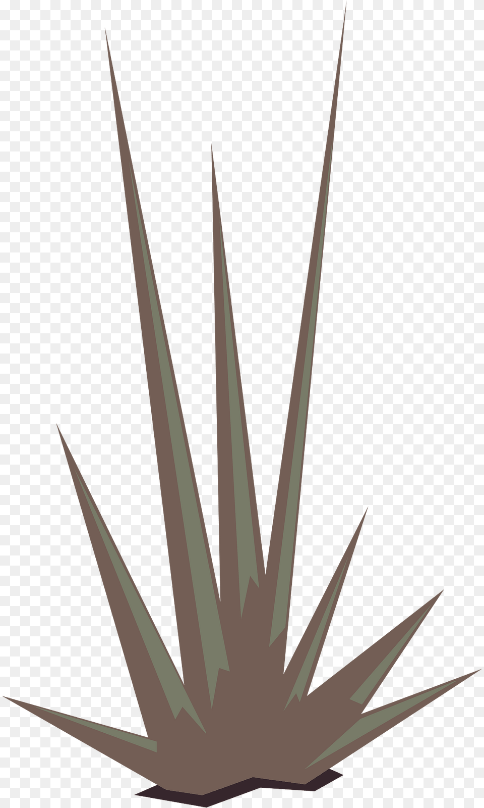 Brown Fantasy Plant Clipart, Aloe Free Png