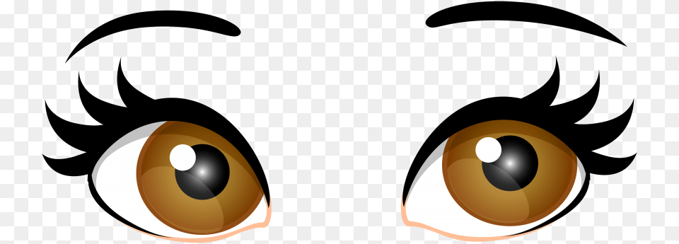 Brown Female Eyes Free Png