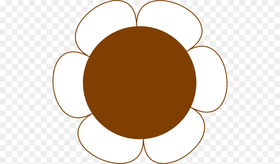 Brown Flower Big Clipart For Web Png Image