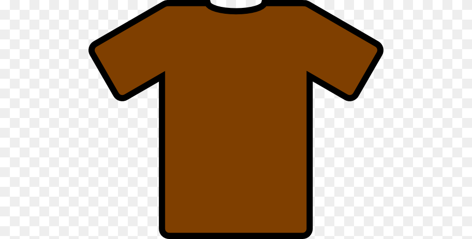 Brown Football Top Clip Art, Clothing, T-shirt Free Transparent Png