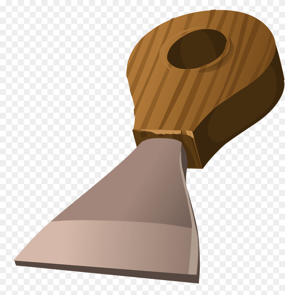Brown Grey Chisel Clipart, Device, Hoe, Tool, Appliance Png