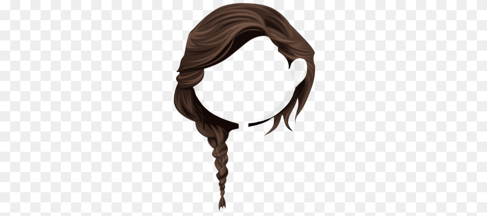 Brown Hair Clipart Braided Hair, Accessories, Adult, Female, Person Free Png Download