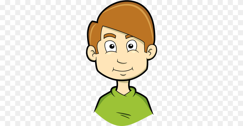 Brown Haired Boy Avatar Vector Clip Art, Baby, Person, Cartoon, Face Free Png Download