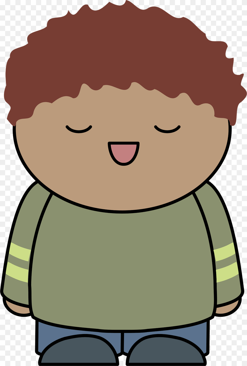 Brown Haired Happy Boy Clipart, Baby, Person, Face, Head Free Transparent Png