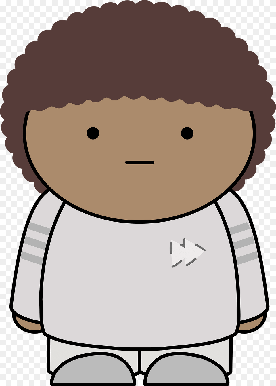 Brown Haired Neutral Boy Clipart, Toy, Baby, Person Free Transparent Png