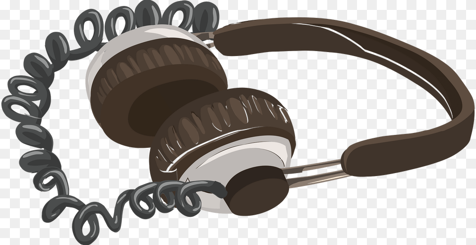 Brown Headphones Clipart, Electronics, Device, Grass, Lawn Free Png