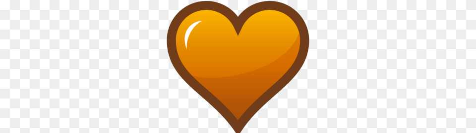 Brown Heart Clipart, Balloon Free Png Download