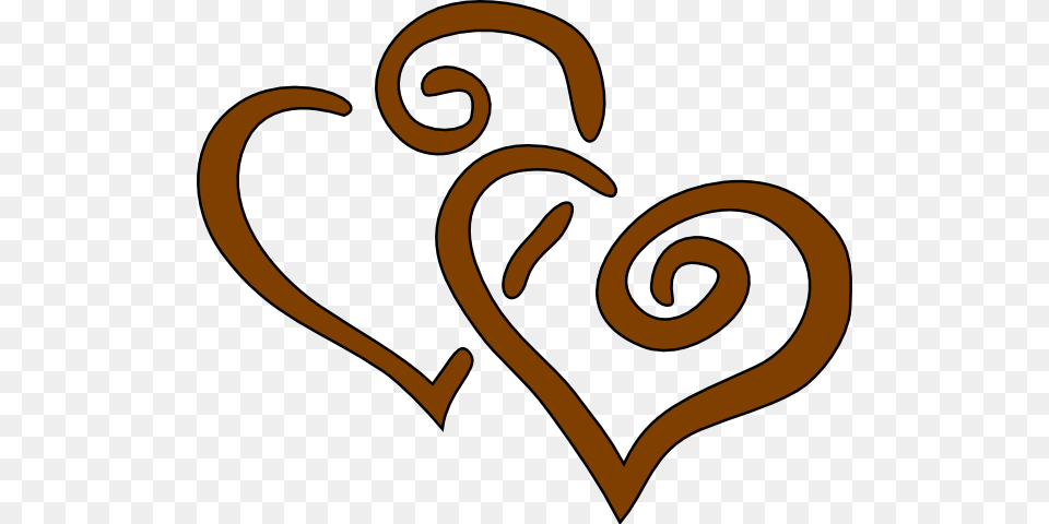 Brown Heart Cliparts, Smoke Pipe Free Png