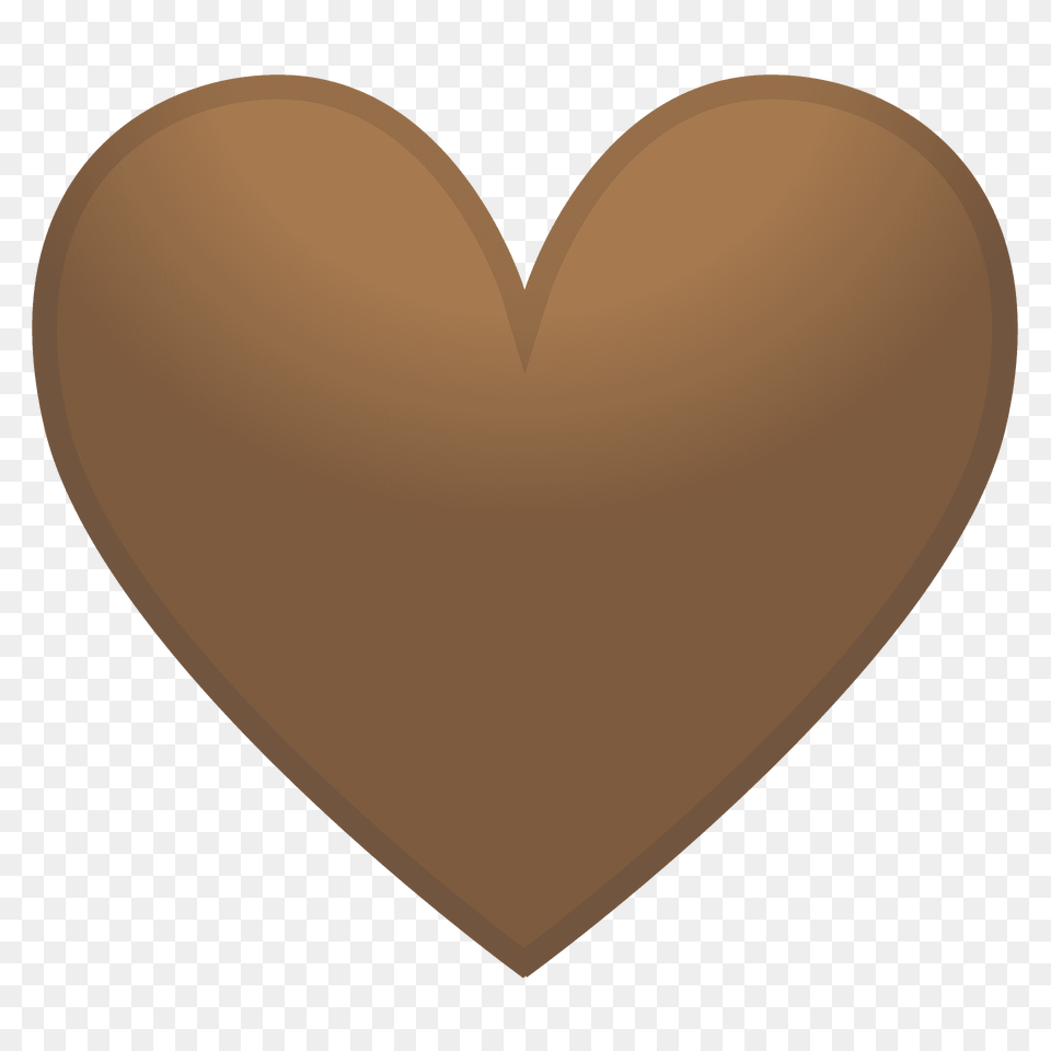 Brown Heart Emoji Clipart Png Image