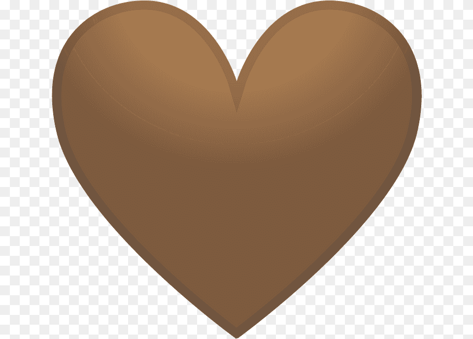 Brown Heart Emoji Clipart Transparent Brown Heart, Disk Png