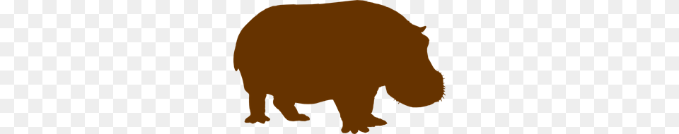Brown Hippo Clip Art For Web, Animal, Mammal, Wildlife Free Png Download