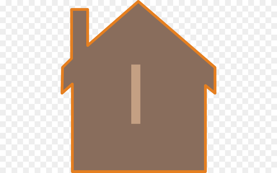 Brown House Svg Clip Arts, Architecture, Building, Outdoors, Shelter Free Png Download