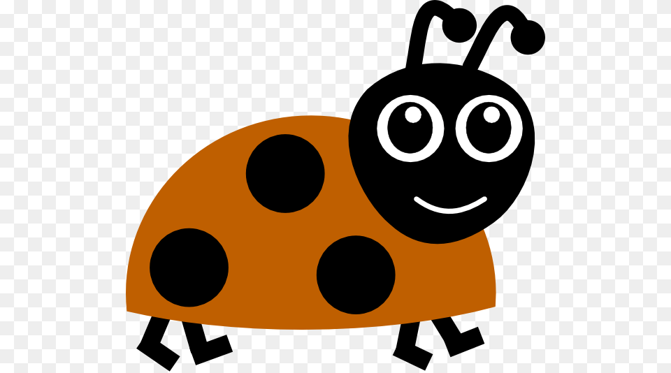 Brown Ladybug Clip Art At Clker Com Ladybug Cartoon, Animal, Reptile, Sea Life, Tortoise Png Image