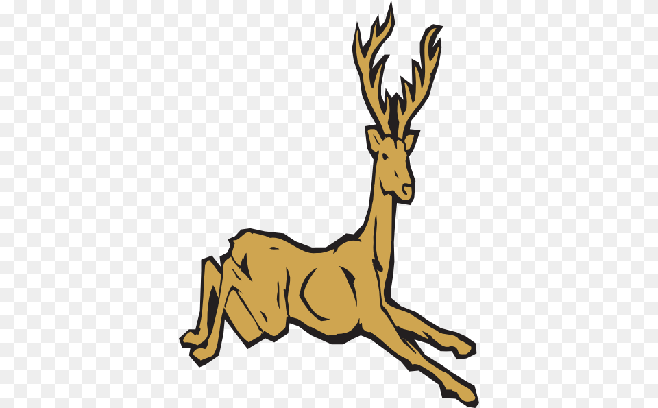 Brown Leaping Deer Clip Art, Animal, Mammal, Wildlife, Kangaroo Free Transparent Png