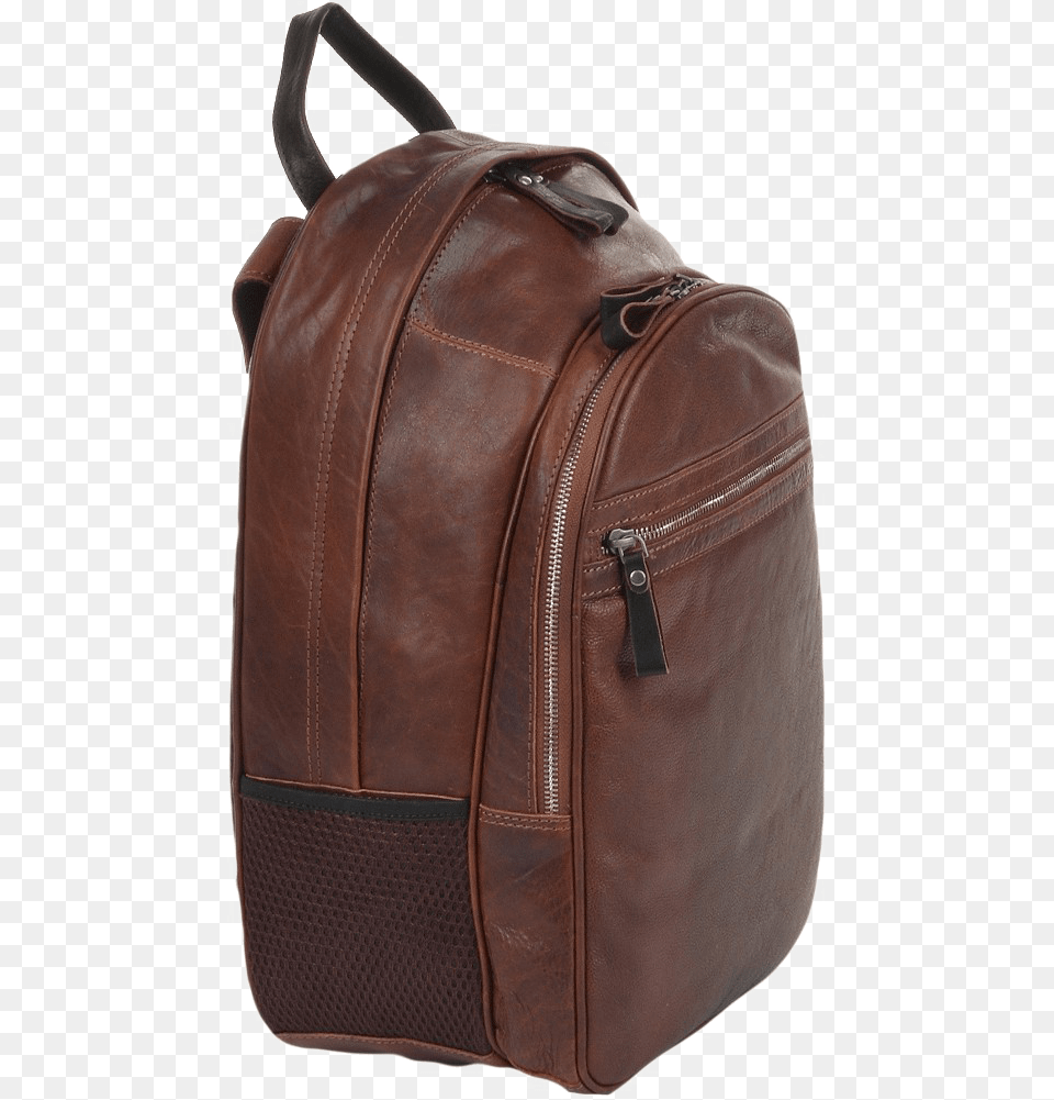 Brown Leather Backpack Photo, Bag, Accessories, Handbag Png Image