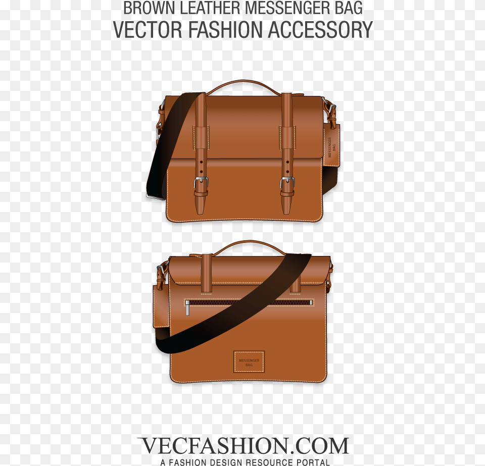 Brown Leather Messenger Bag Messenger Bag, Accessories, Handbag, Briefcase, Mailbox Free Png