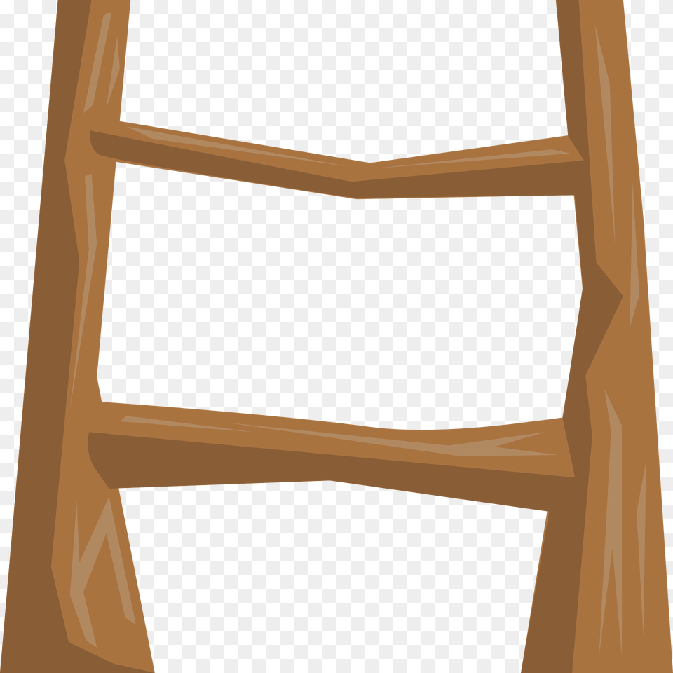 Brown Log Ladder Clipart, Furniture, Wood Png