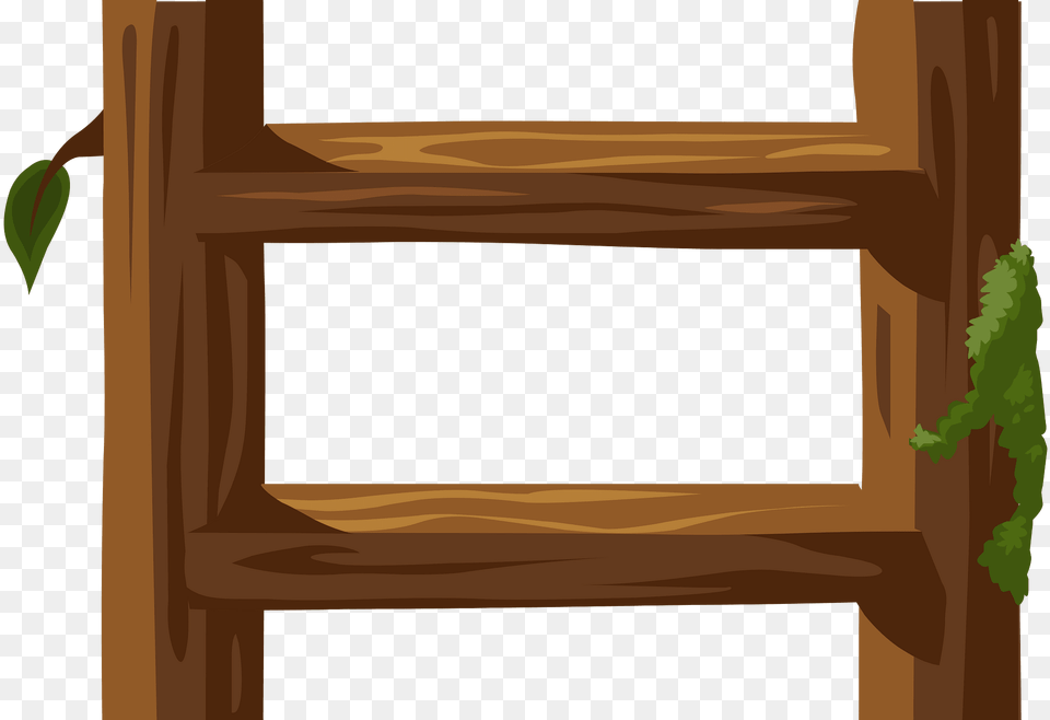 Brown Log Ladder Clipart, Shelf, Furniture, Crib, Infant Bed Png