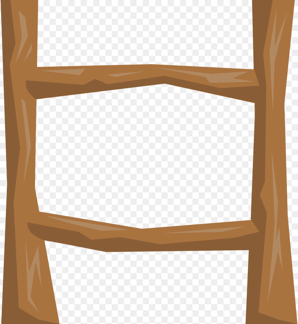 Brown Log Ladder Clipart Png