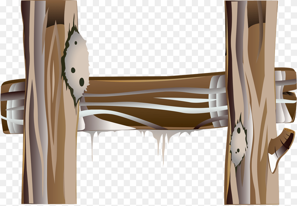 Brown Log Ladder Clipart, Sword, Weapon, Wood, Utility Pole Free Png