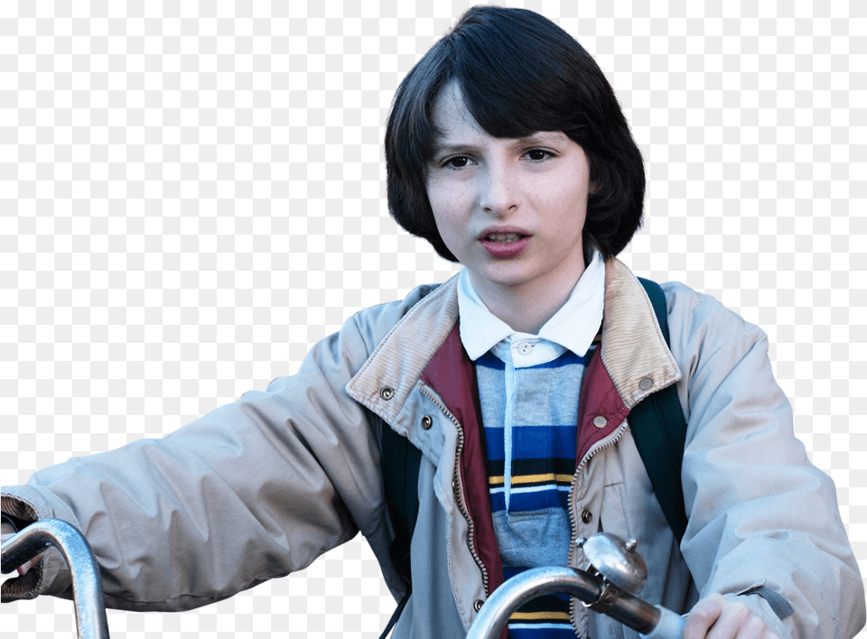 Brown Microphone Stranger Bobby Things Eleven Stranger Things Mike Shirt, Body Part, Photography, Person, Jacket Free Transparent Png