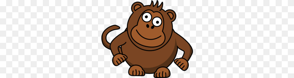 Brown Monkey Clipart Clip Art, Animal, Bear, Mammal, Wildlife Free Transparent Png