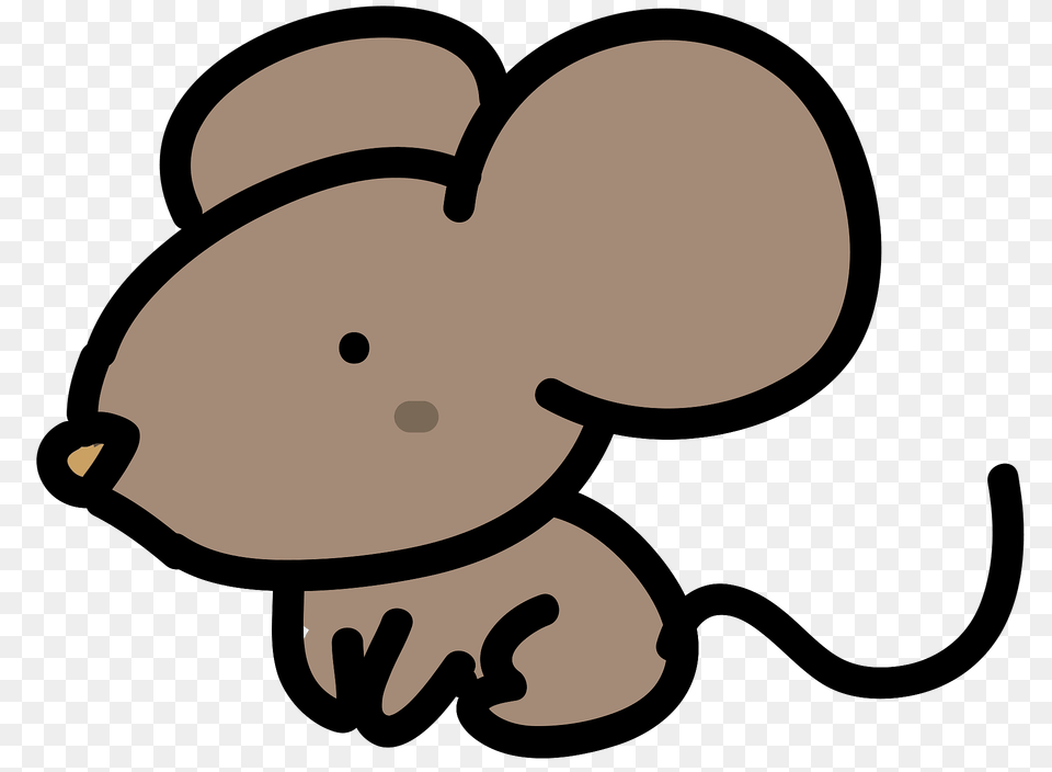 Brown Mouse Clipart, Food, Nut, Plant, Produce Png