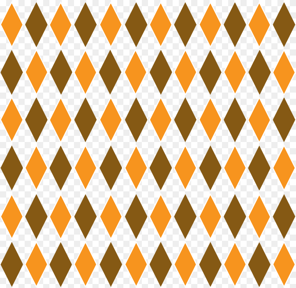 Brown Orange Retro Diamond Pattern Icons, Texture Free Png Download