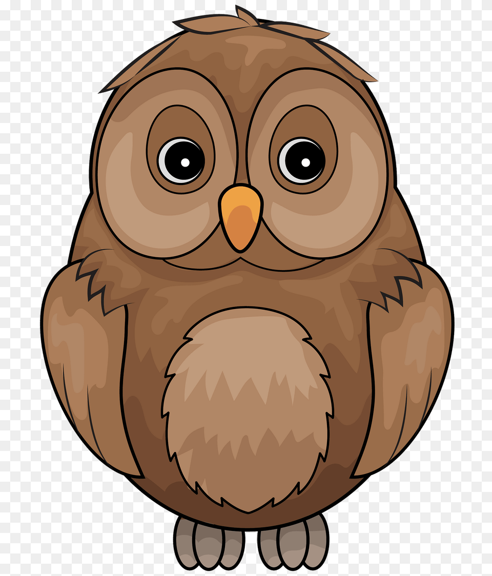 Brown Owl Clipart, Animal, Ammunition, Grenade, Weapon Free Png Download