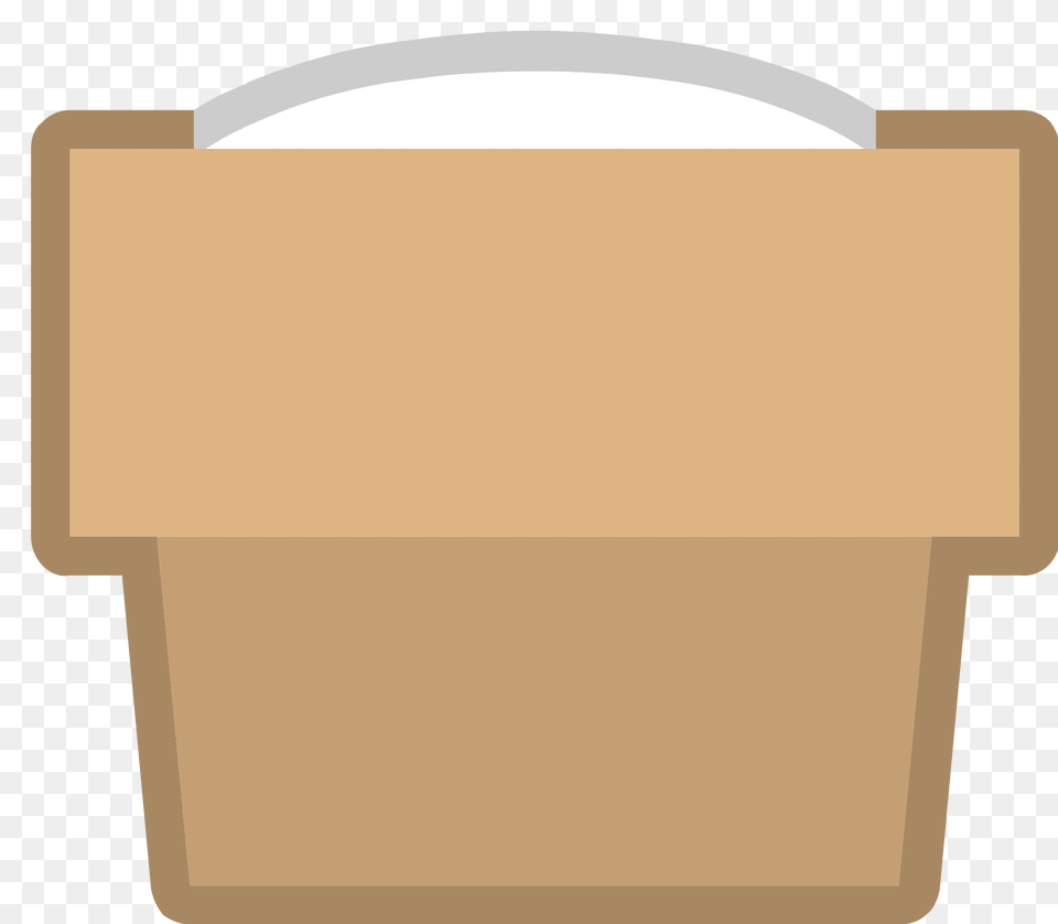 Brown Pot Clipart, Box, Cardboard, Carton Free Png