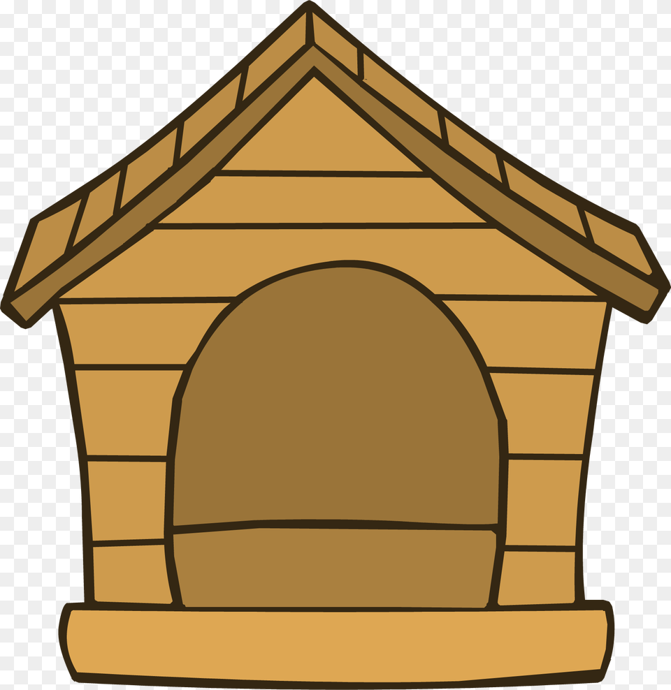 Brown Puffle House Club Penguin Puffle House, Dog House, Den, Indoors, Kennel Free Png