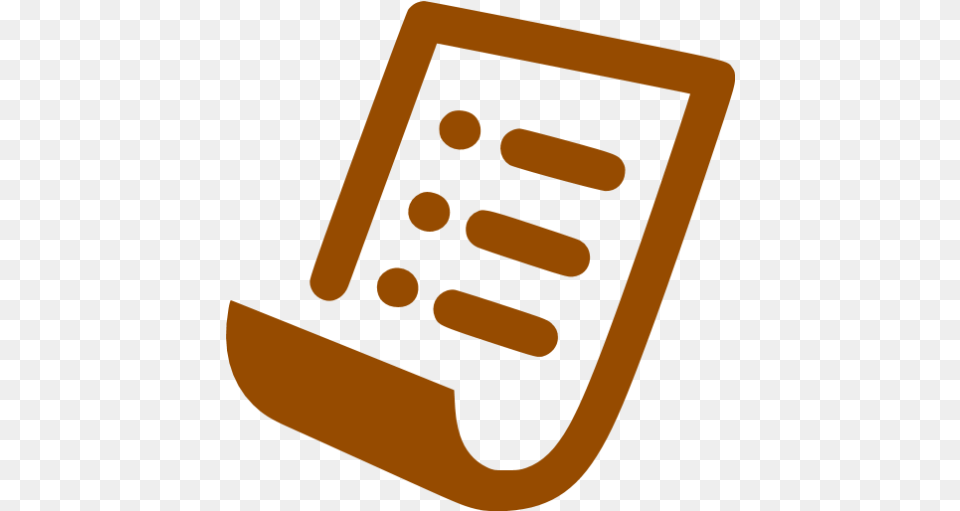 Brown Purchase Order Icon New Order Icon Orange, Electronics Free Transparent Png
